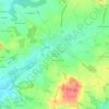 Carte topographique Au Bout du Monde, altitude, relief