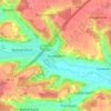 Carte topographique Immeldorf, altitude, relief