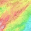 Carte topographique Buflingsried, altitude, relief