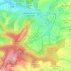 Carte topographique Gerode, altitude, relief