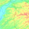 Carte topographique Sido Dadi, altitude, relief