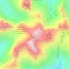 Carte topographique North Eolus, altitude, relief