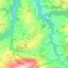 Carte topographique Stein AR, altitude, relief