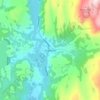 Carte topographique Fidjeland, altitude, relief