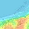 Carte topographique Praia_do_Olho_de_Porco, altitude, relief