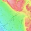 Carte topographique Probstried, altitude, relief