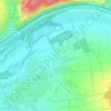 Carte topographique Bad Sennfeld, altitude, relief