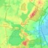 Carte topographique Gronenberg, altitude, relief