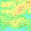 Carte topographique Barbechat, altitude, relief