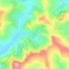 Carte topographique Boian, altitude, relief