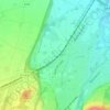 Carte topographique Moures, altitude, relief