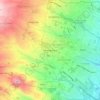 Carte topographique Karangtengah, altitude, relief