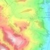 Carte topographique Muttlenboden, altitude, relief
