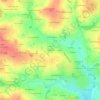 Carte topographique La Pinelais, altitude, relief