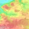 Carte topographique Hirschneuses, altitude, relief