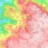 Carte topographique Carnes, altitude, relief