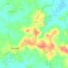 Carte topographique ದಾಮಸ್ಕಟ್ಟೆ, altitude, relief