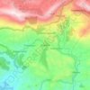 Carte topographique Anachal, altitude, relief