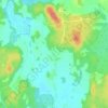 Carte topographique Mo, altitude, relief