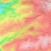 Carte topographique Haie des Pauvres, altitude, relief