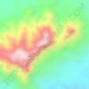 Carte topographique Mount Sonder, altitude, relief
