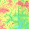 Carte topographique Wapo (Basse-Batouri), altitude, relief
