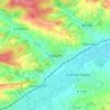 Carte topographique Steppach, altitude, relief