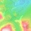 Carte topographique Glacier Knobs (East), altitude, relief
