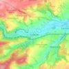 Carte topographique Vatterode, altitude, relief