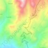 Carte topographique Ananta, altitude, relief