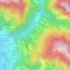 Carte topographique Ca' di Cecco, altitude, relief