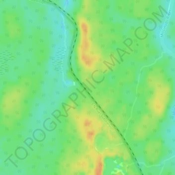 Carte topographique Argolis, altitude, relief