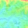 Carte topographique L'Orange, altitude, relief