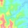 Carte topographique Mabusao, altitude, relief
