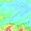 Carte topographique Делимеђе, altitude, relief