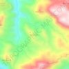 Carte topographique Bacu-bacu, altitude, relief