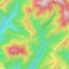 Carte topographique Scale / Skale, altitude, relief
