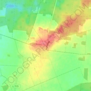 Carte topographique Schlenzer, altitude, relief