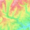 Carte topographique Cité Boualem Mokadem, altitude, relief