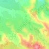 Carte topographique Bezonnes, altitude, relief