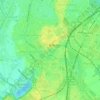 Carte topographique Murgpark, altitude, relief