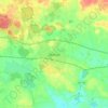 Carte topographique Skurup, altitude, relief
