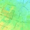 Carte topographique Safdarjung Development Area, altitude, relief