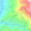 Carte topographique Manyampampa, altitude, relief