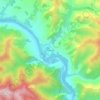Carte topographique Matahiwi, altitude, relief