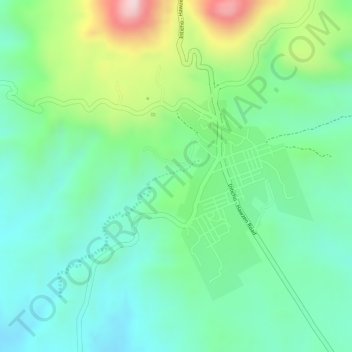 Carte topographique Nebelet, altitude, relief