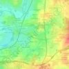 Carte topographique La Lice, altitude, relief