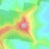 Carte topographique Whip Mountain, altitude, relief