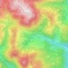 Carte topographique Parike, altitude, relief