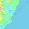 Carte topographique La Libertad, altitude, relief